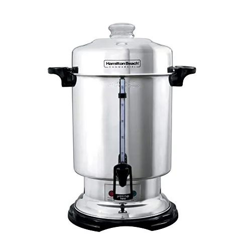 3. Hamilton Beach Stainless-Steel Coffee Urns (60-cup)