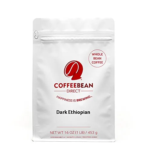 5. Coffee Bean Direct Ethiopian Whole Bean Coffee