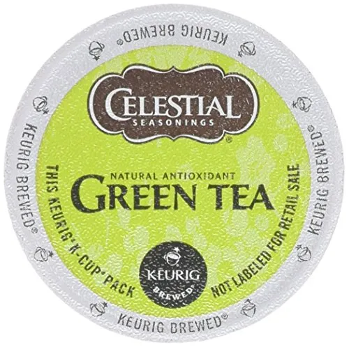 2. Celestial Seasonings Authentic Green Tea K Cup