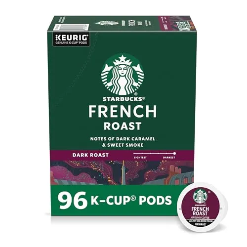 3. Starbucks French Dark Roast K-Cup Coffee