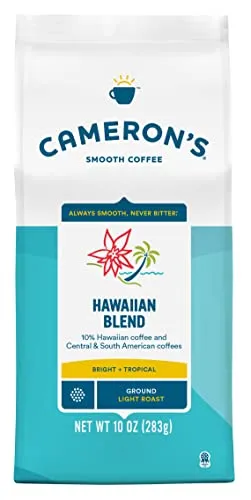 6. Cameron’s Light-Roast Kona Blend (Ground)