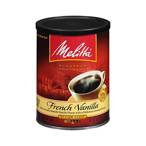 5. Melitta French Vanilla Flavored Coffee