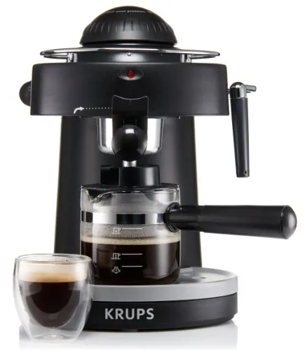 8. KRUPS XP100050 – Best Steam Driven Espresso Maker
