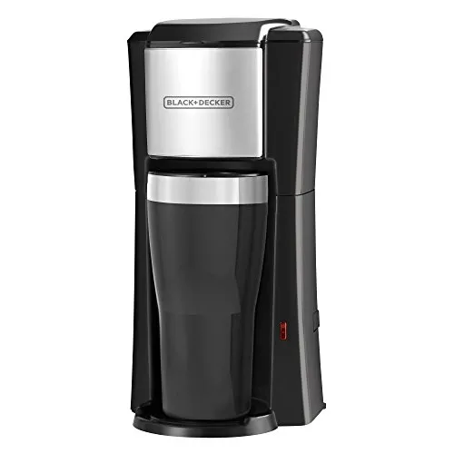 2. BLACK+DECKER Single Serve Coffee Maker