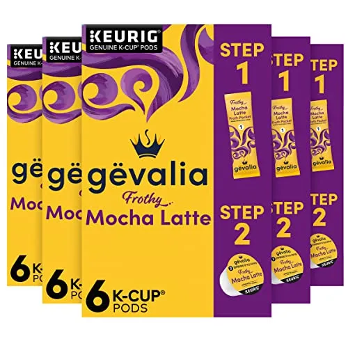 2. Gevalia Mocha Latte Espresso K-Cups