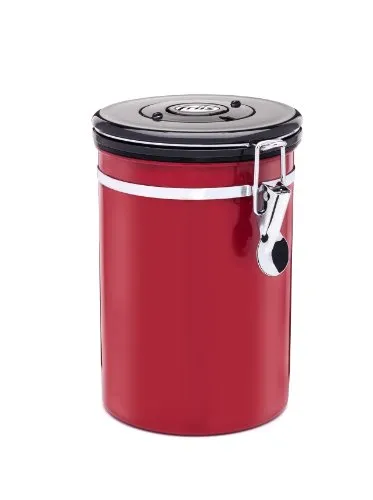 4. Friis Stainless Steel Coffee Vault