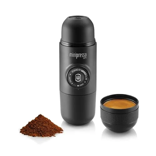 5. Wacaco Minipresso Portable Travel Espresso Maker