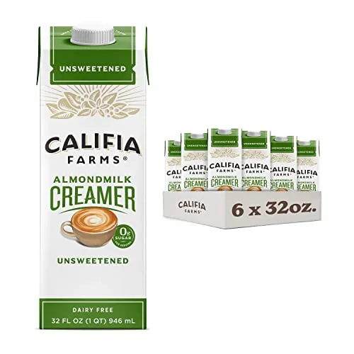 3. Califia Farms Almond Milk Coffee Creamer