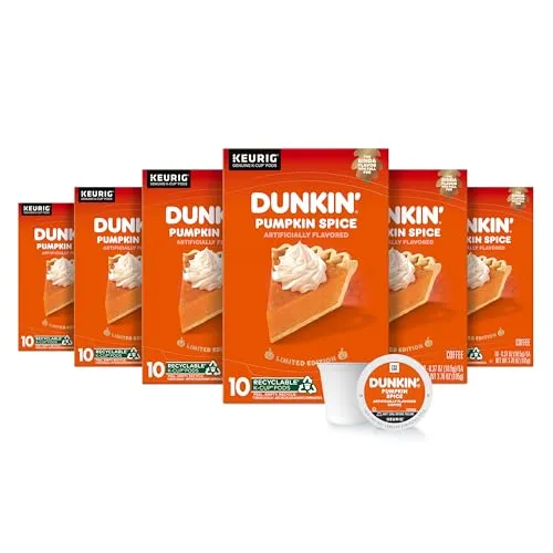6. Dunkin’ Donuts Pumpkin Spice Flavor Coffee