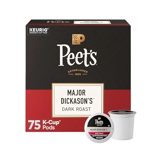 2. Peet’s Coffee Major Dickason’s Dark Roast Blend