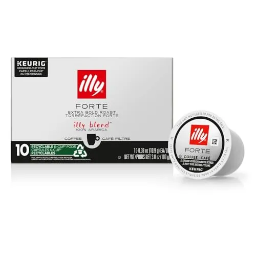 1. Illy Extra Dark Roast Espresso K Cups