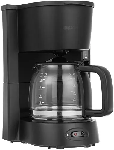 4. AmazonBasics 5 Cup Coffee Maker