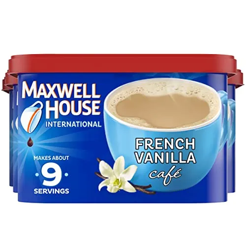 1. Maxwell House International French Vanilla CafÃ© Instant Coffee