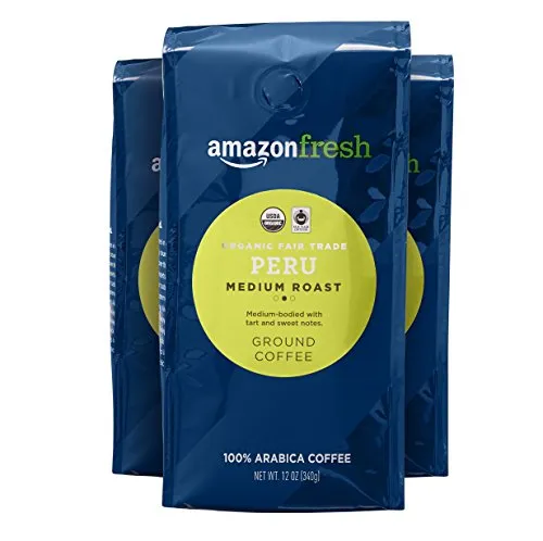3. Amazon Fresh Organic Fair Trade Peru Coffee