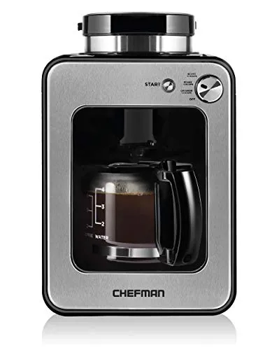 3. Chefman Grind and Brew 4-Cup Coffee Maker