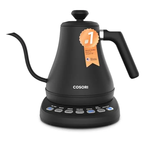2. Cosori Electric Gooseneck Kettle