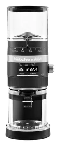 3. KitchenAid KCG8433BM Burr Coffee Grinder