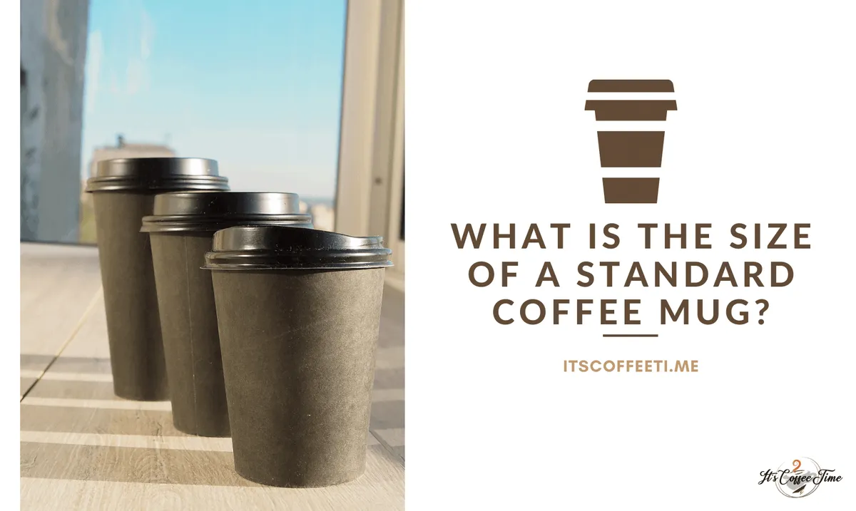 What is the size of a standard coffee mug