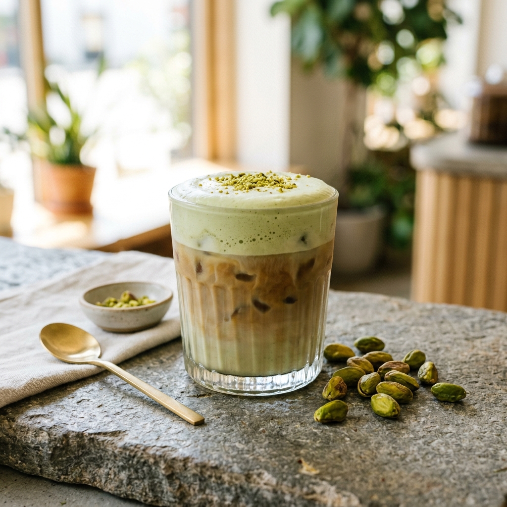 How to Make Pistachio Cold Foam (Starbucks Copycat Recipe)