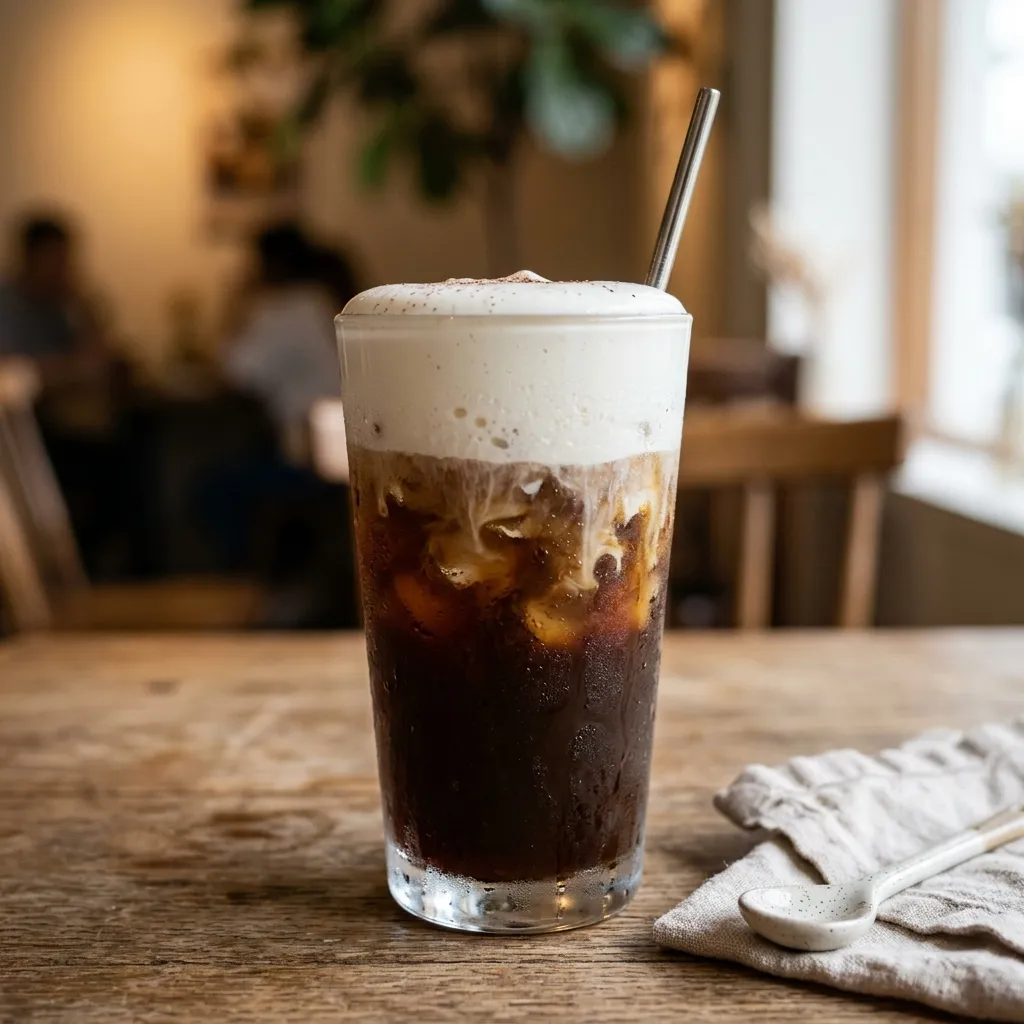 How to Make Vanilla Sweet Cream Cold Foam (Starbucks Copycat)