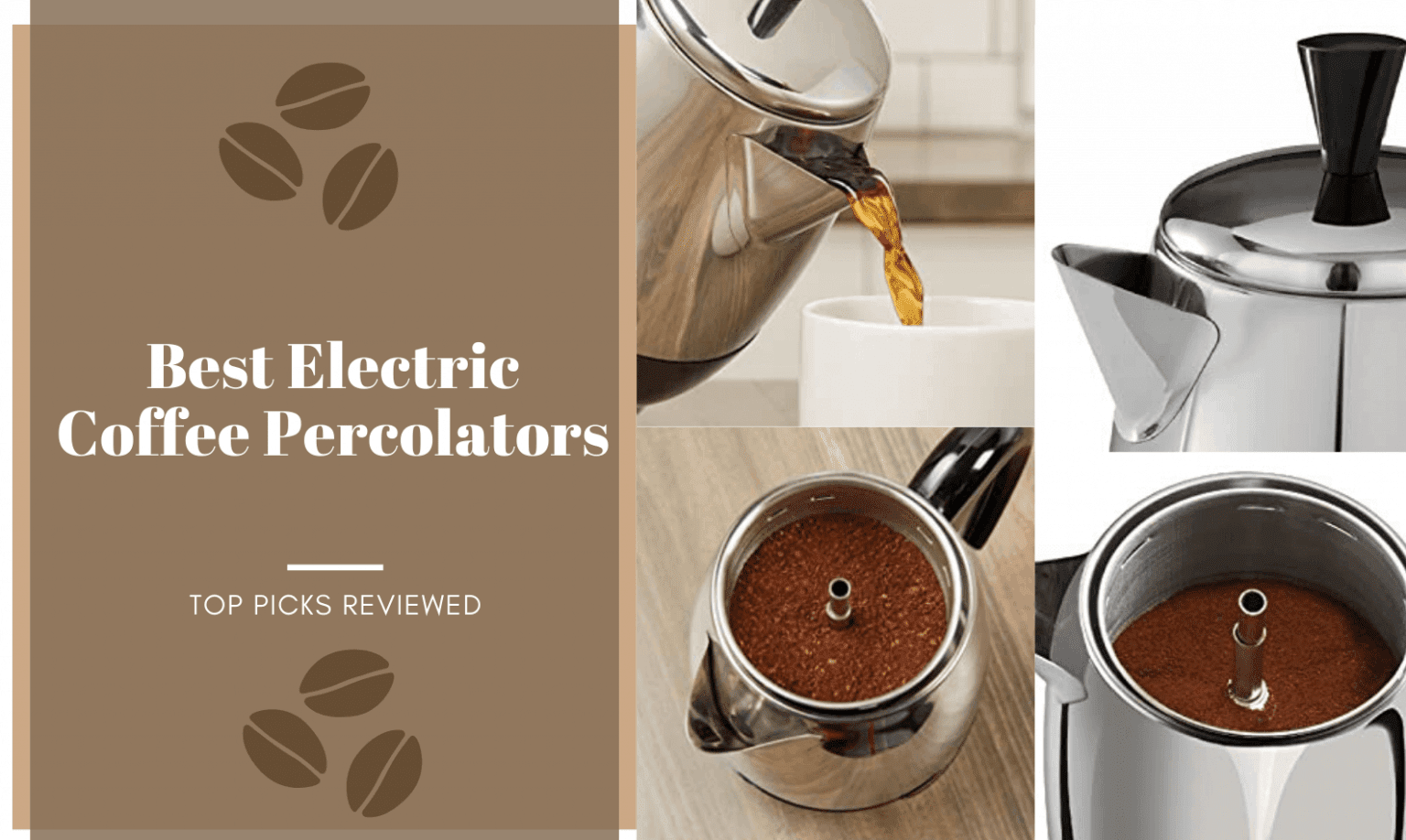 Best Electric Coffee Percolators 2022 Top Picks Reviewed